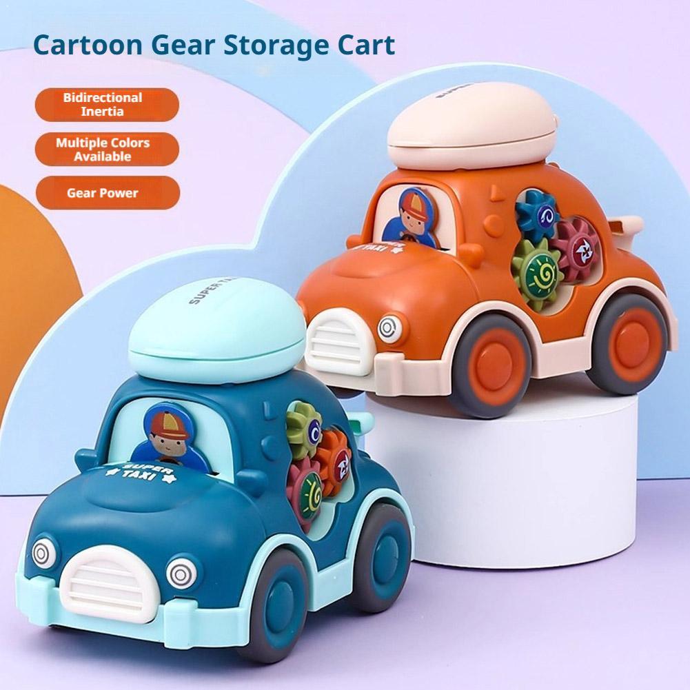 Free Educational Games For Kids - 漫画ミニプルバックおもちゃ車慣性車両早期教育用クロールおもちゃ男の子向け誕生日プレゼント