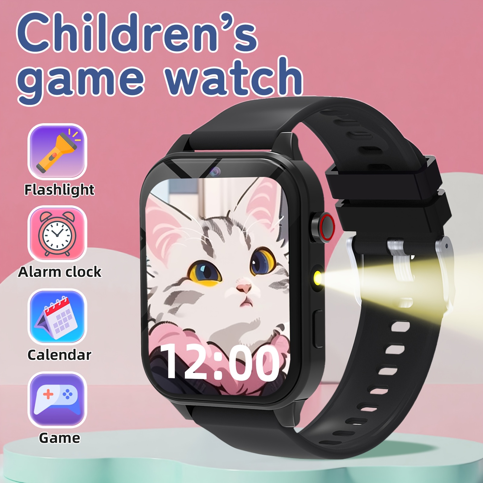 子供用スマート学習ウォッチ、教育ゲーム、カメラ、音楽プレーヤ - Kids Education Steps のレビューと価格