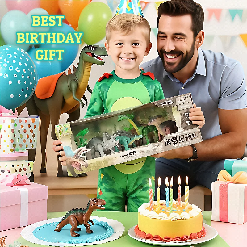 ワインドアップ恐竜ワールドキネティックプレイセット、歩行可能 - Kinetic Kids Education のレビューと価格