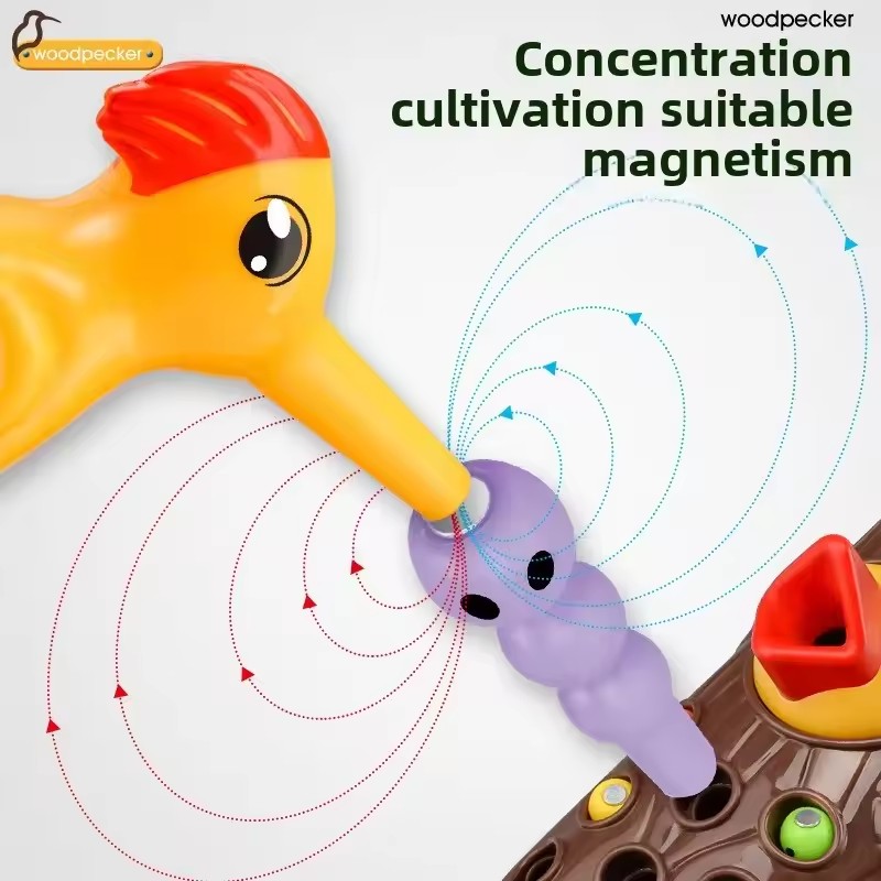 キツツキパズルおもちゃ 昆虫を捕まえる 小型ゲーム 鳥を捕ま - Montessori Shelf Toy のレビューと価格