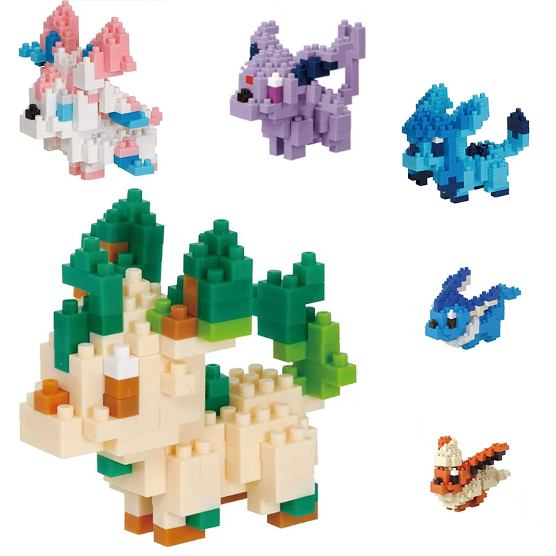 かわいいナノブロック本物のポケモンイーブイブラインドバッグビ - Free Educational Games For Kids のレビューと価格
