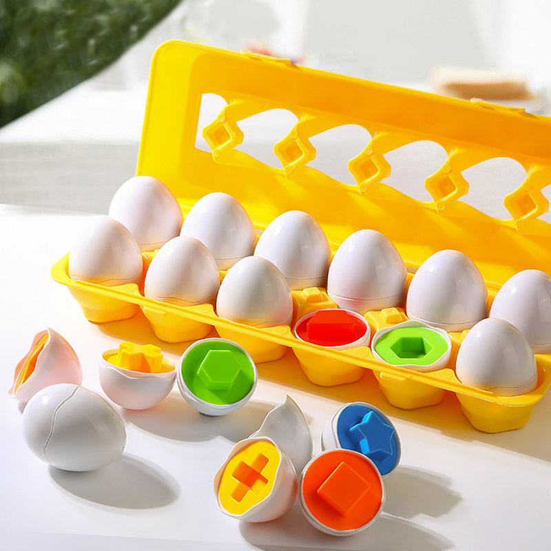 モンテッソーリゲーム 赤ちゃんのおもちゃ スマートエッグシェ - Montessori Shelf Toy のレビューと価格
