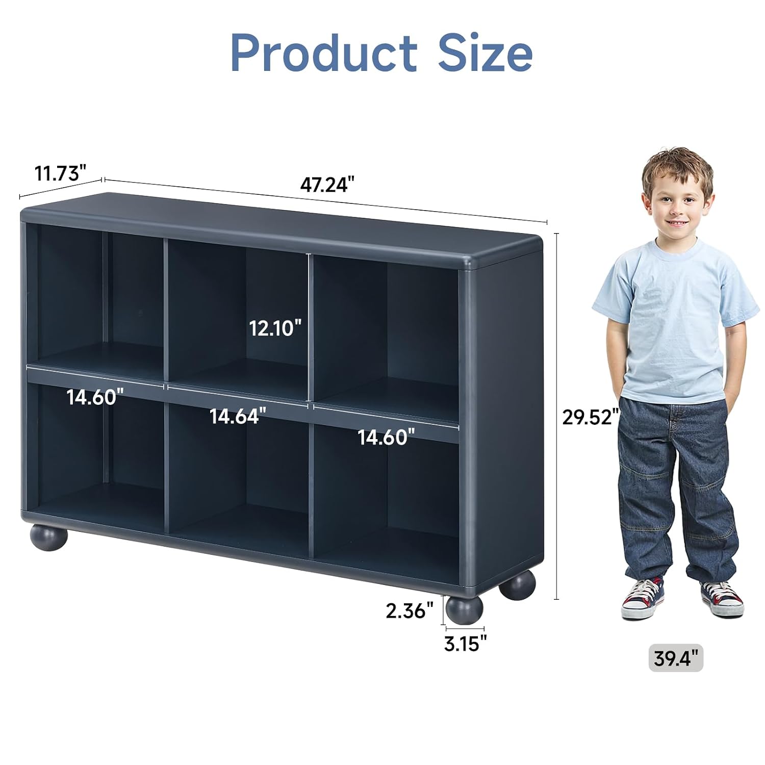子供用収納棚 6キューブおもちゃオーガナイザー モンテッソー - Montessori Shelf Toy のレビューと価格