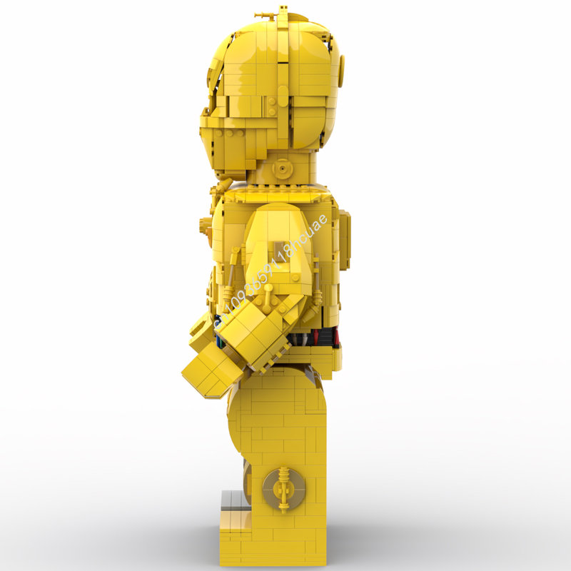 2545ピース MOC スターバトル C-3PO メガフィギ - Kids Education Film のレビューと価格