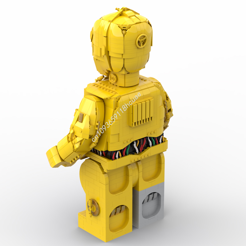 2545ピース MOC スターバトル C-3PO メガフィギ - Kids Education Film のレビューと価格
