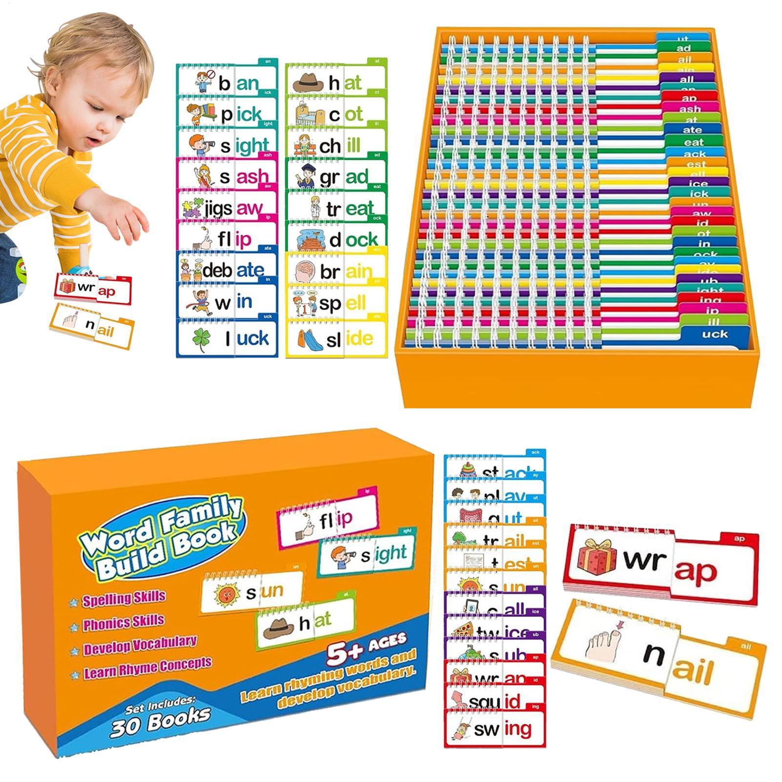 読み聞かせと韻を踏むフリップブック 語彙フラッシュカード 単 - Kids Education Rhymes のレビューと価格