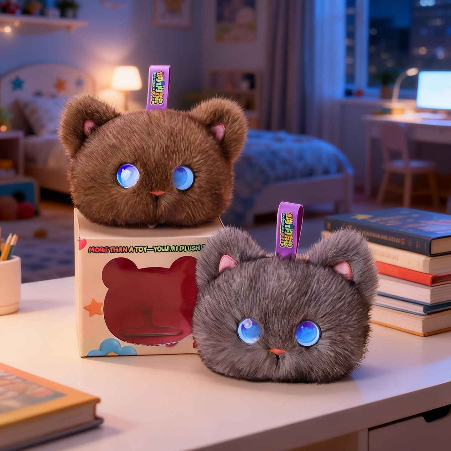 トボットAIぬいぐるみ猫のおもちゃ、インタラクティブな感情的 - Kid Educational のレビューと価格
