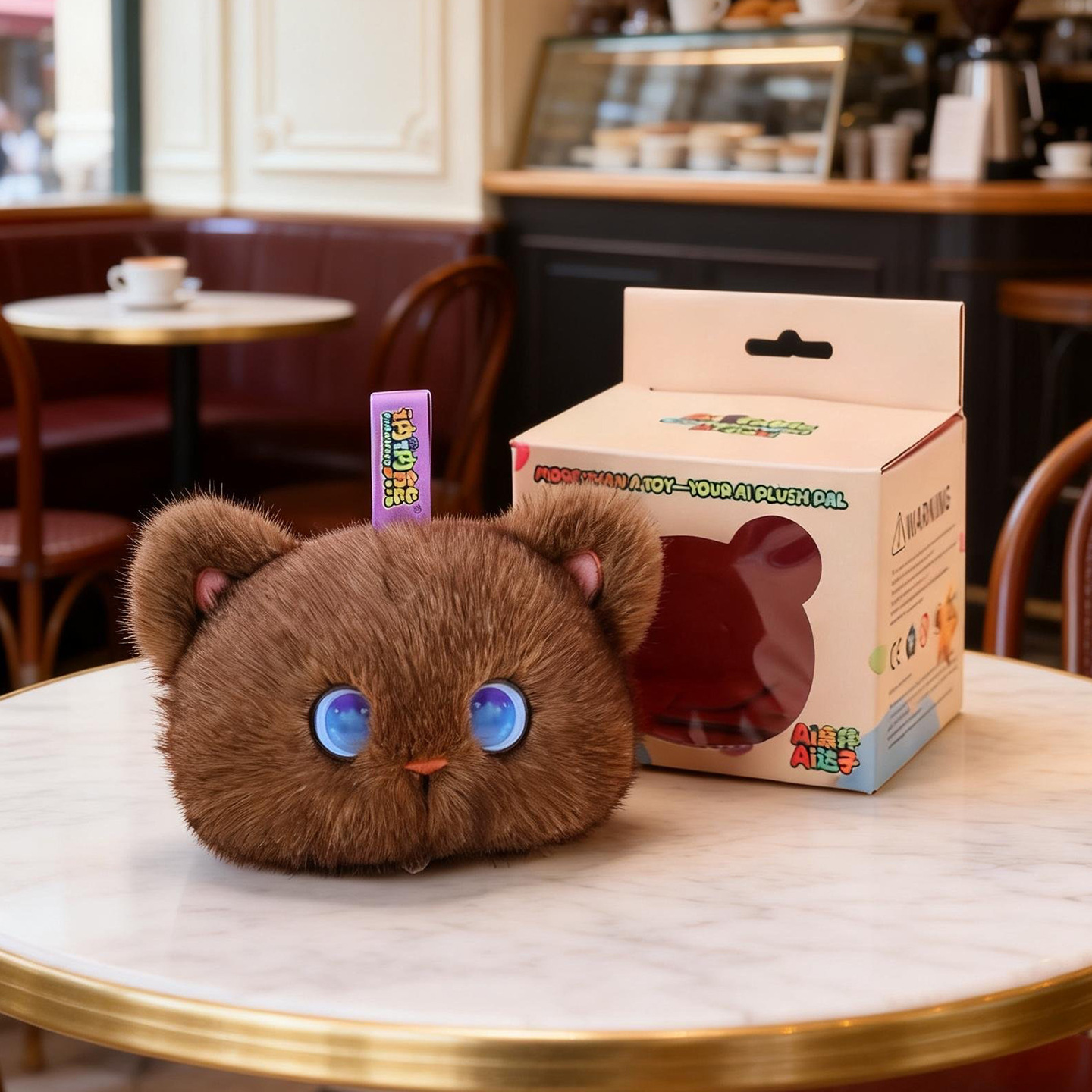 トボットAIぬいぐるみ猫のおもちゃ、インタラクティブな感情的 - Kid Educational のレビューと価格