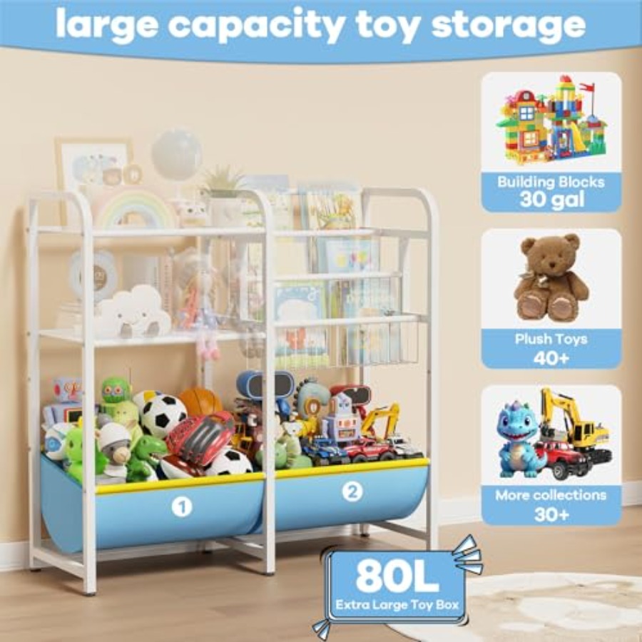3 in 1本棚とおもちゃ収納オーガナイザー、ベビーモンテッ - Montessori Shelf Toy のレビューと価格