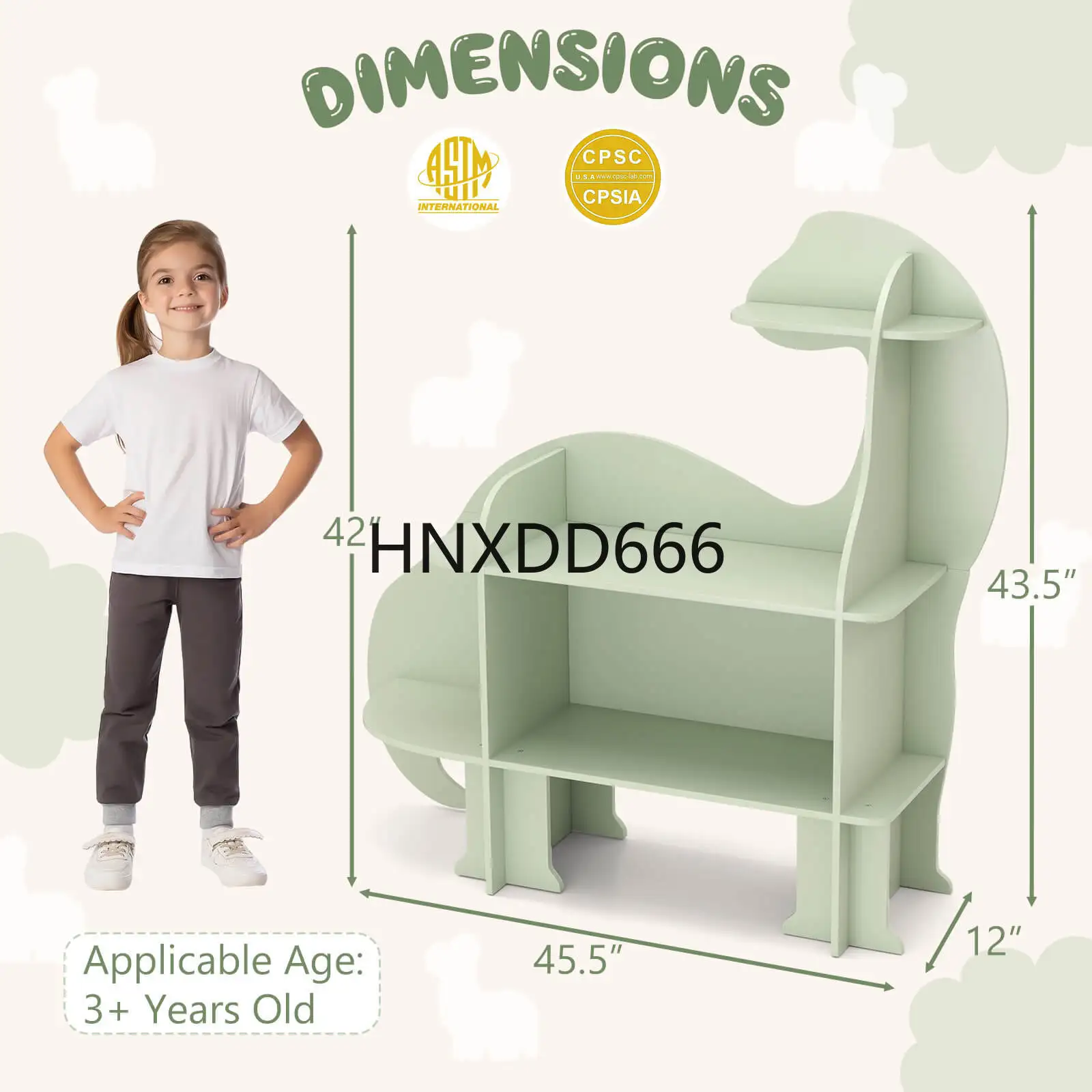 3段式恐竜キッズブックシェルフおもちゃ収納オーガナイザー モ - Montessori Shelf Toy のレビューと価格