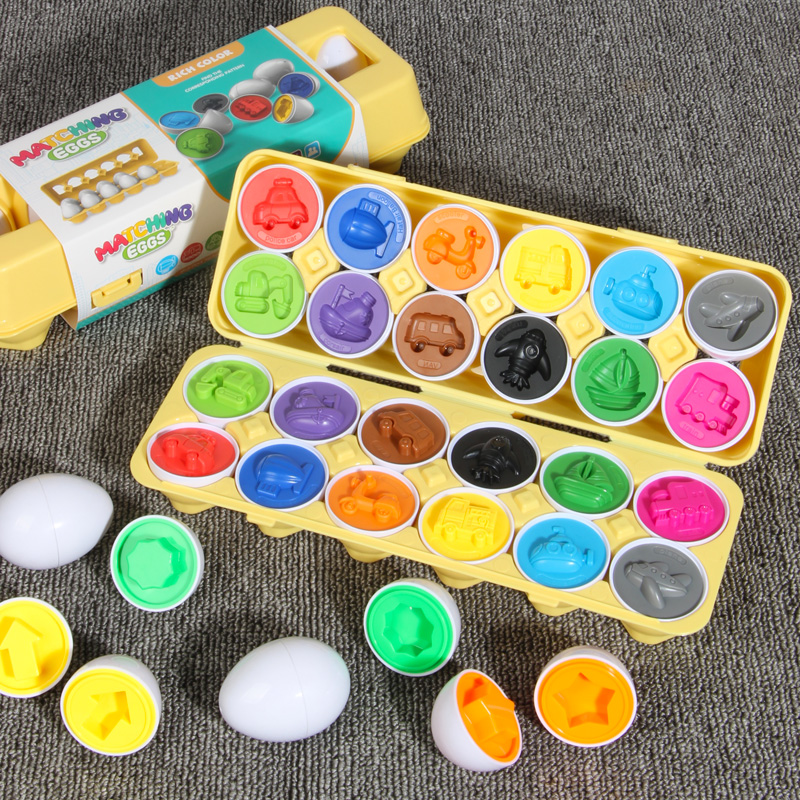 卵ネジ 3D パズルモンテッソーリ学習教育数学おもちゃ子供形 - Montessori Shelf Toy のレビューと価格