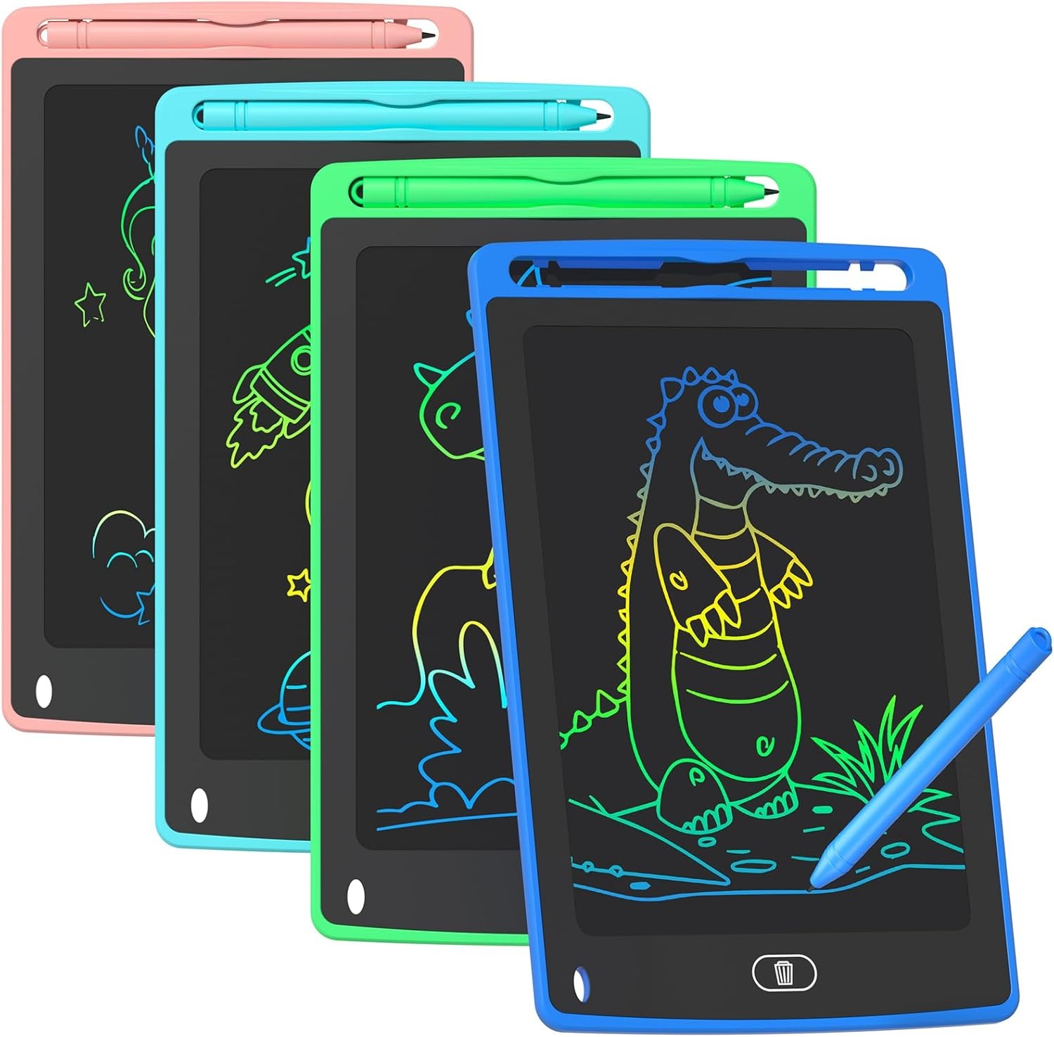 子供用LCDライティングタブレット、8.5インチカラフルな落 - Free Educational Games For Kids のレビューと価格